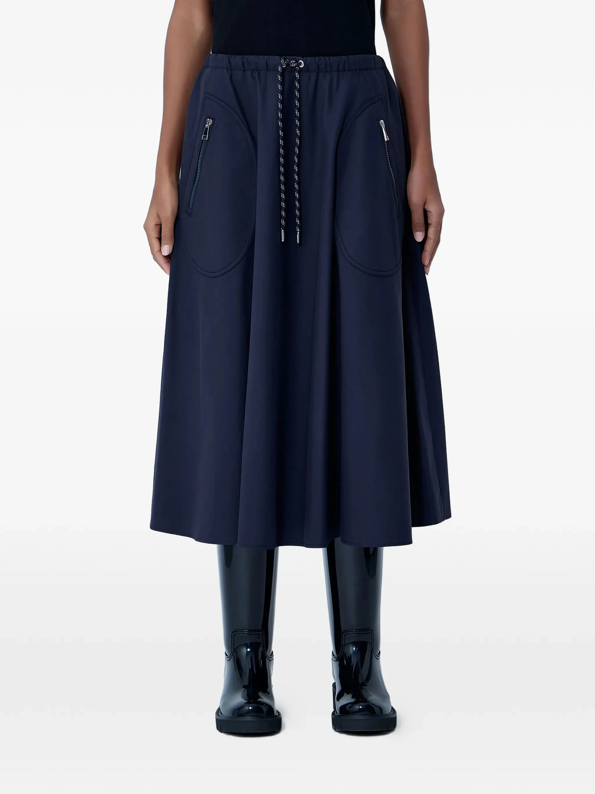Moncler Drawstring A-line Skirt - 1