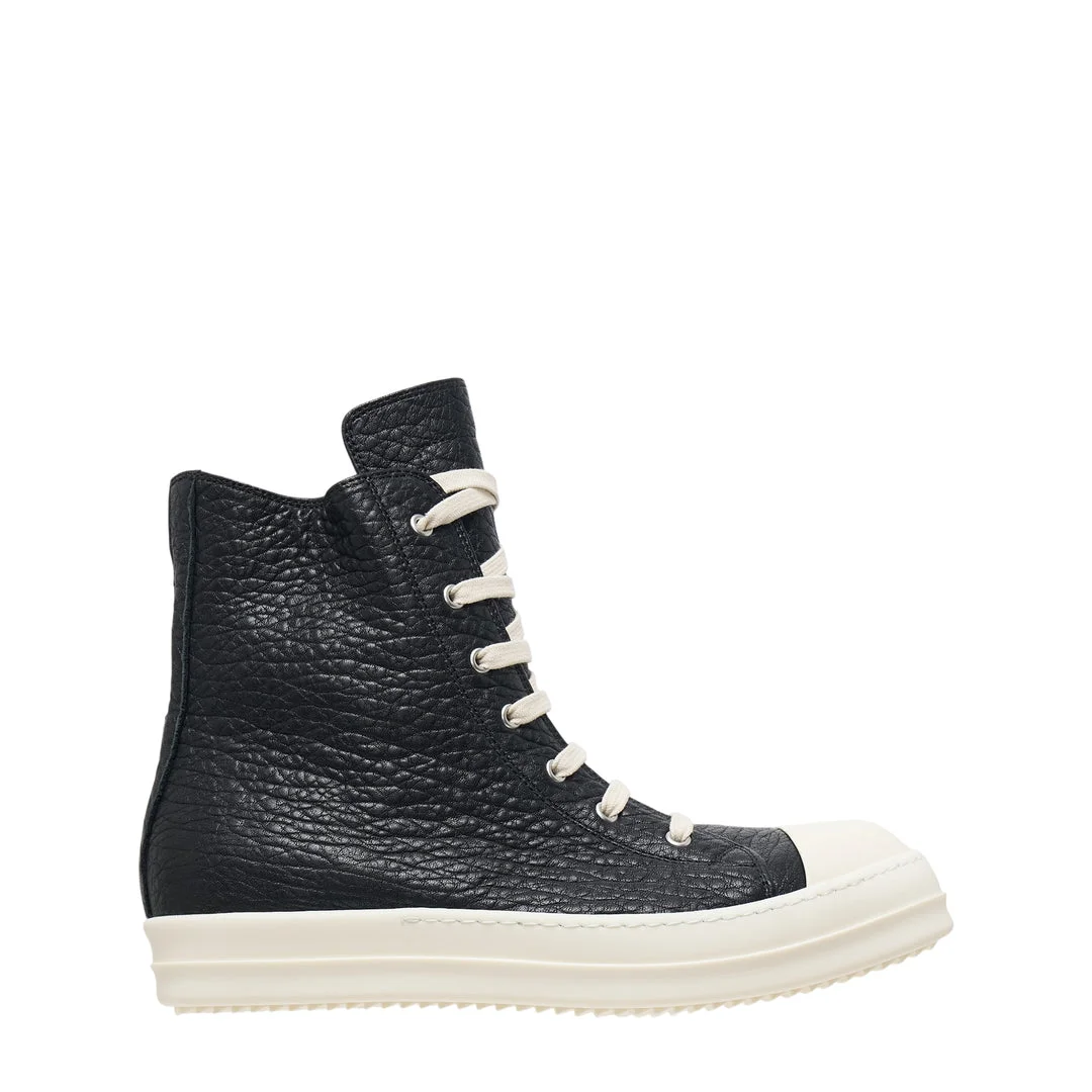 Lamb And Full Grain High Sneakers - 1