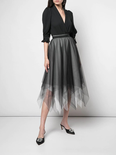 Marc Le Bihan tulle midi skirt outlook