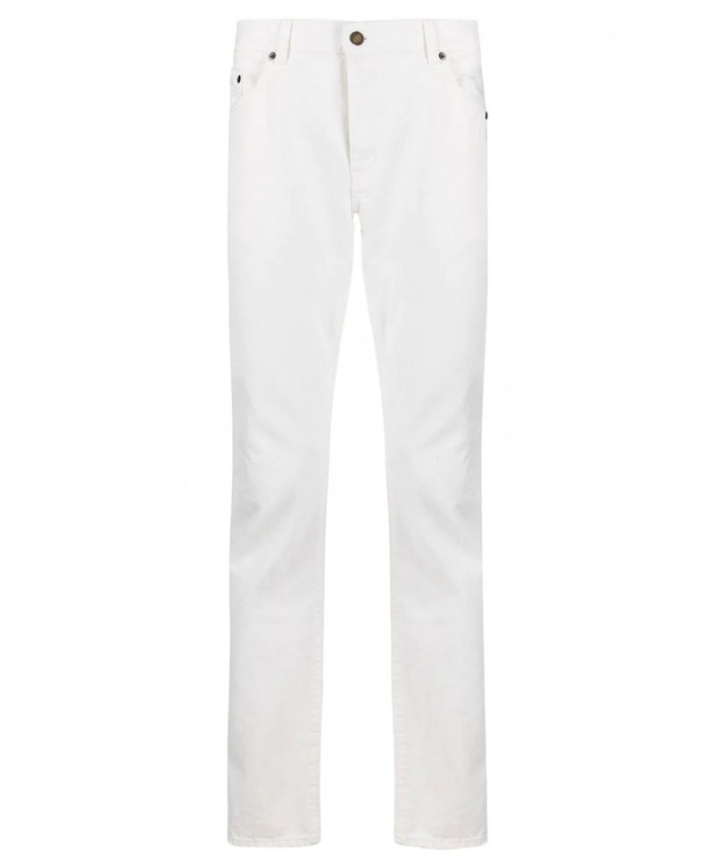 White slim jeans 1