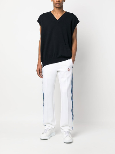 CASABLANCA embroidered-logo track pants outlook