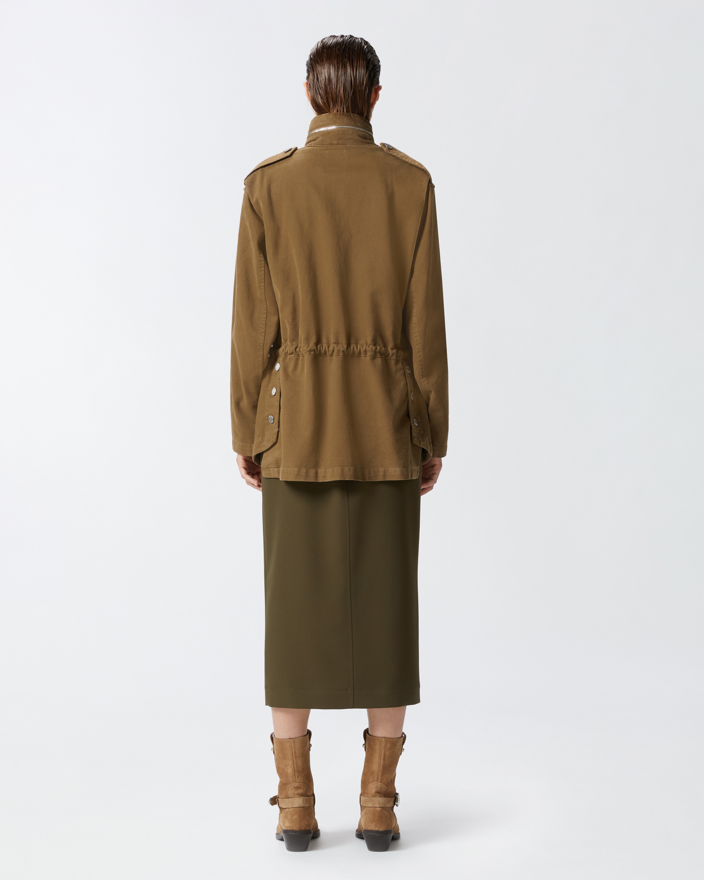 UTILITY-STYLE COTTON SHACKET - 4