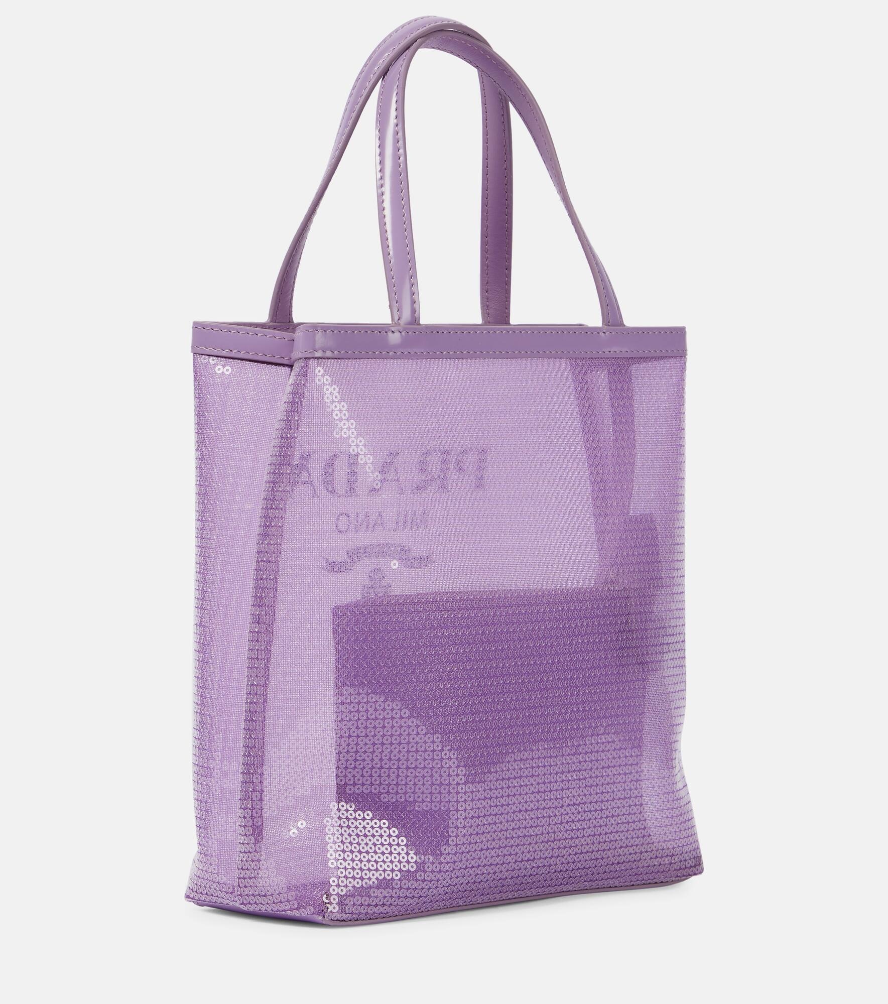 Logo sequined tote - 4