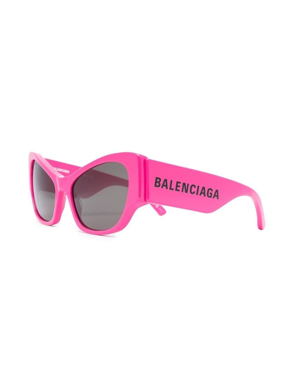 enamelled-logo cat-eye frame sunglasses - 2