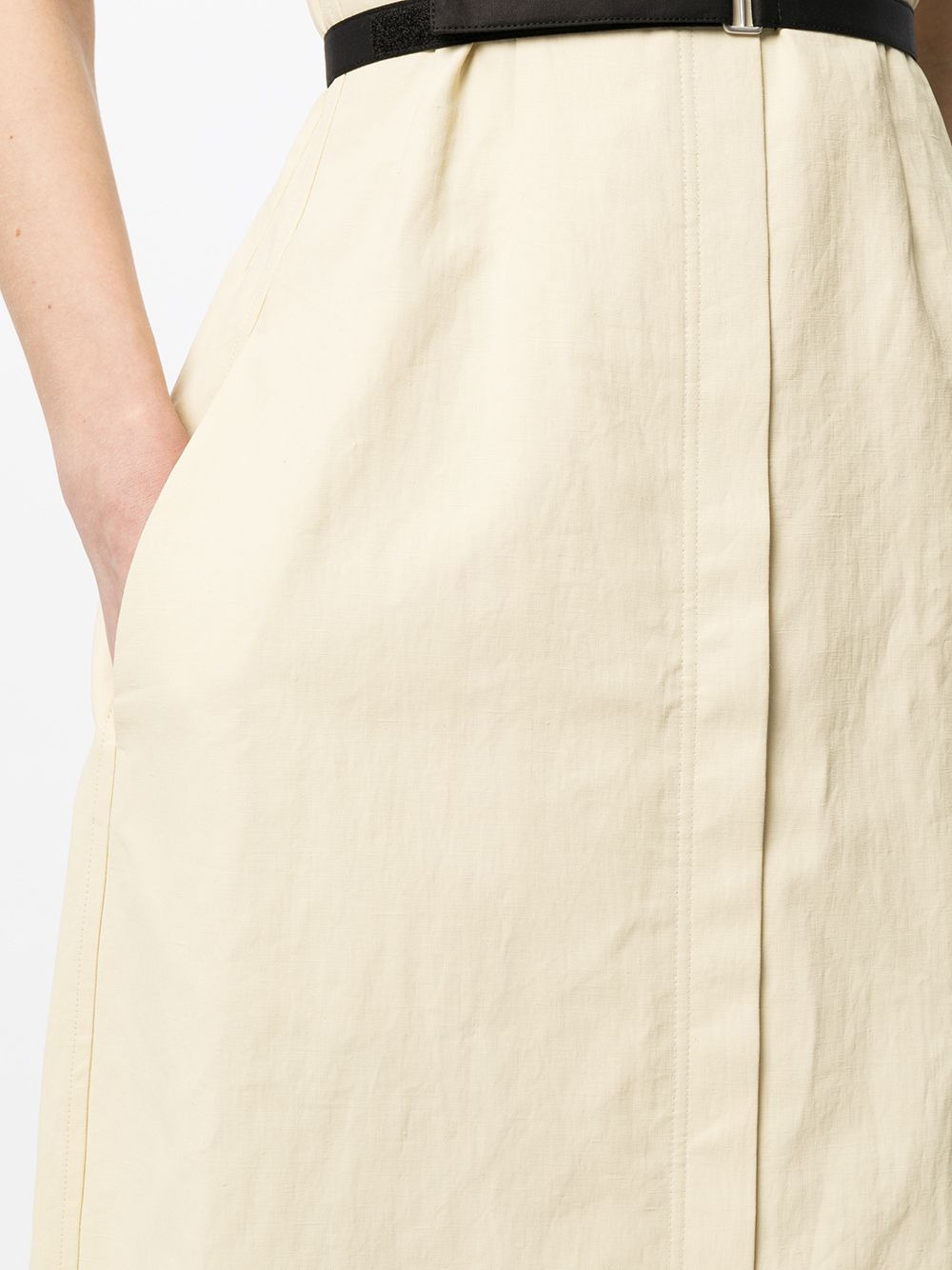 belted midi dress - 5