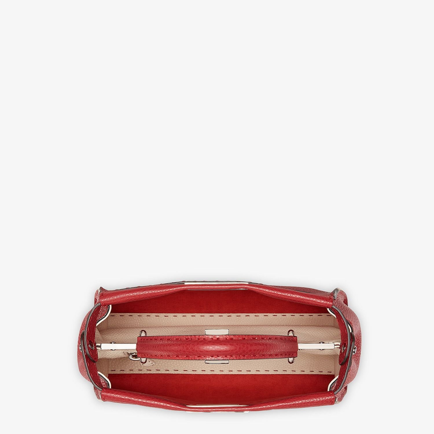 Red leather bag - 4