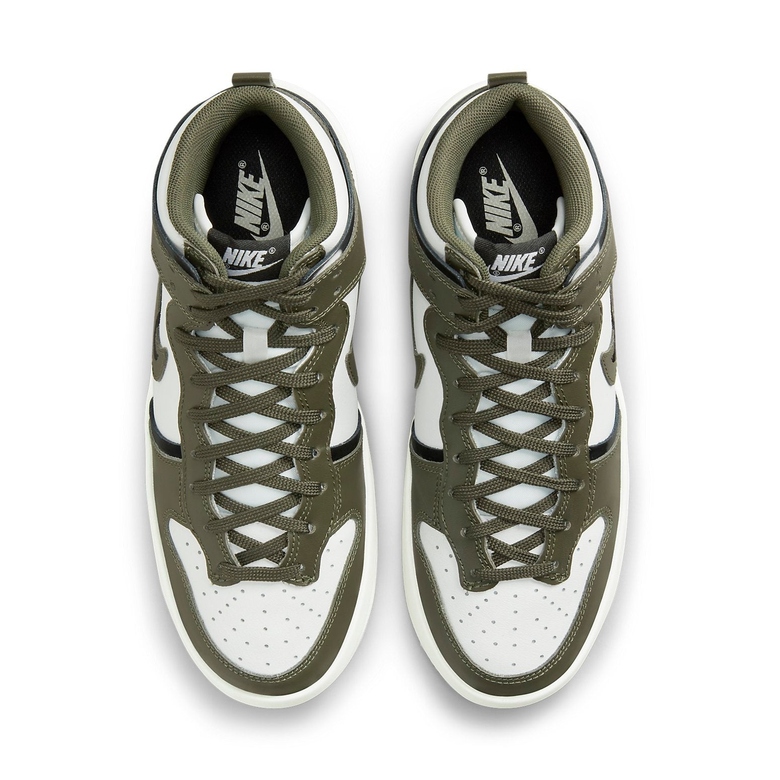 (WMNS) Nike Dunk High Up 'Cargo Khaki' DH3718-103 - 4