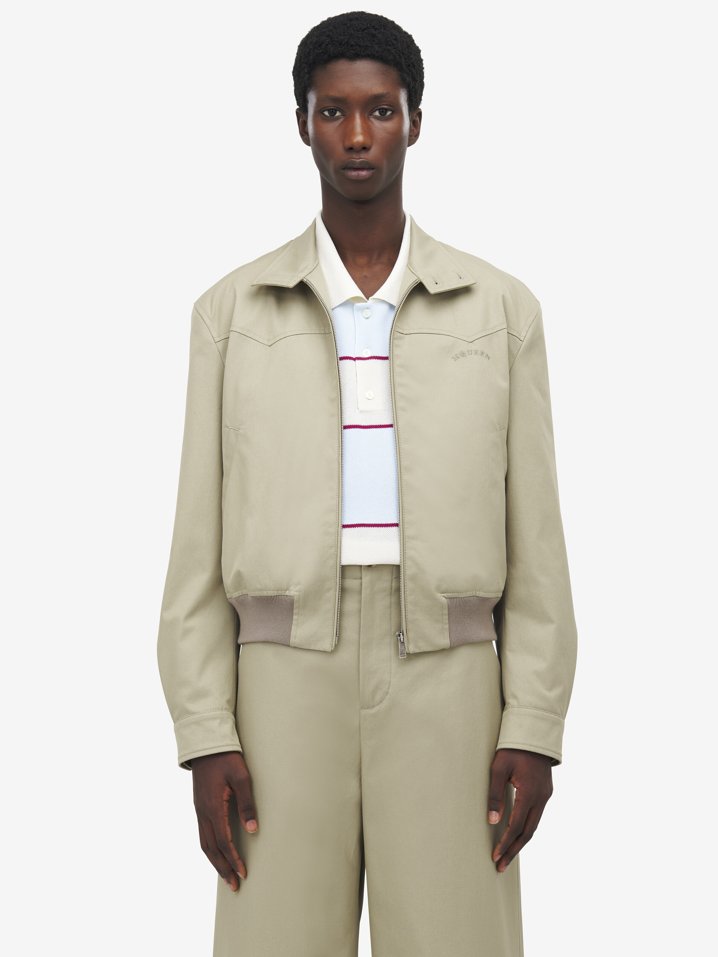 Cropped Harrington Jacket - 2