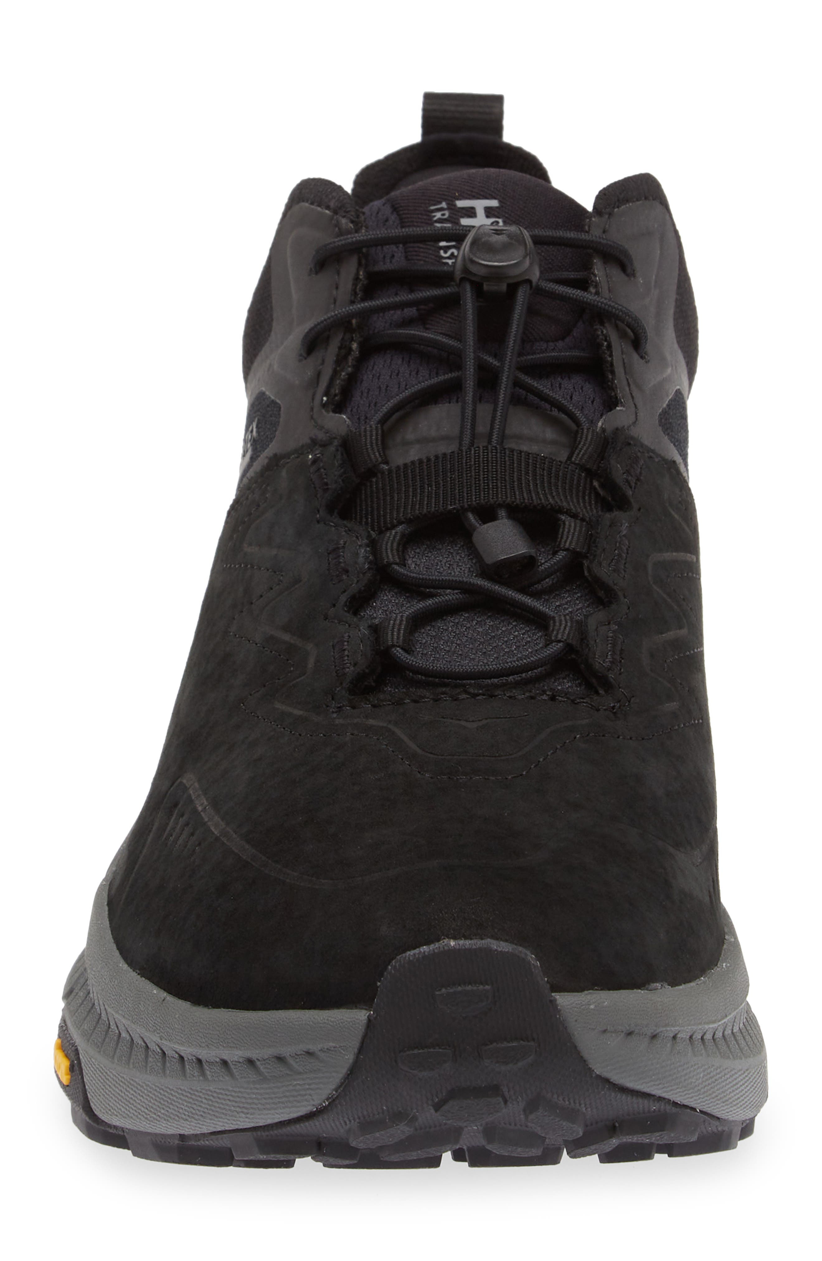 HOKA Transport Chukka Gore-Tex® Waterproof Running Shoe in Black /Black at Nordstrom - 4