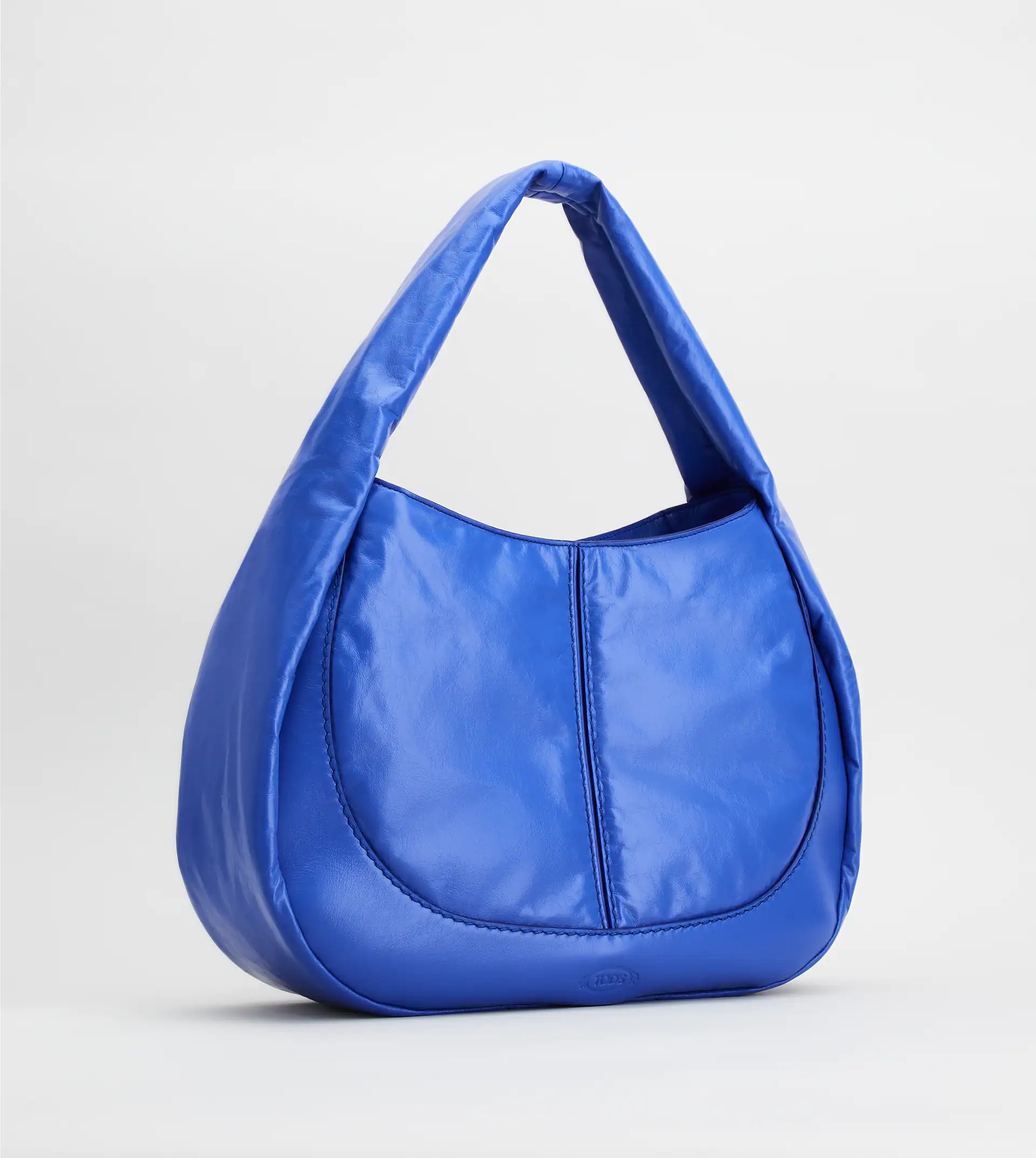 TOD'S SHIRT HOBO BAG MEDIUM - BLUE - 3