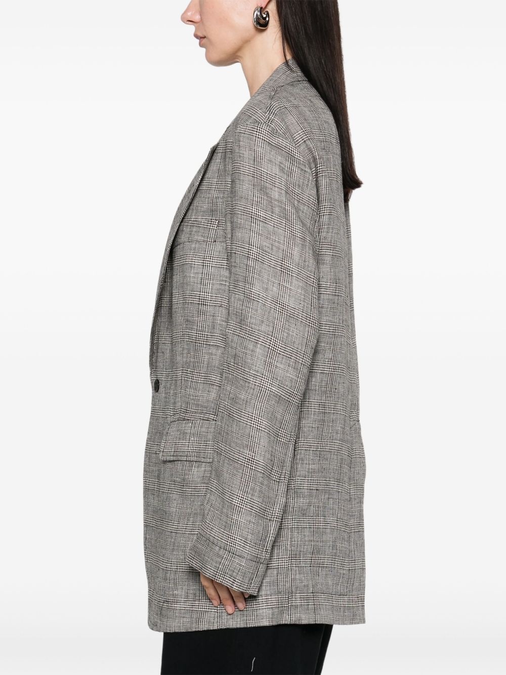 Prince of Wales check-patterned blazer - 3