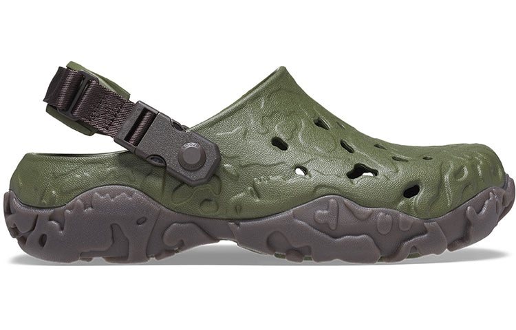 Crocs All-Terrain Atlas Clog 'Army Green Espresso' 208391-32C - 2