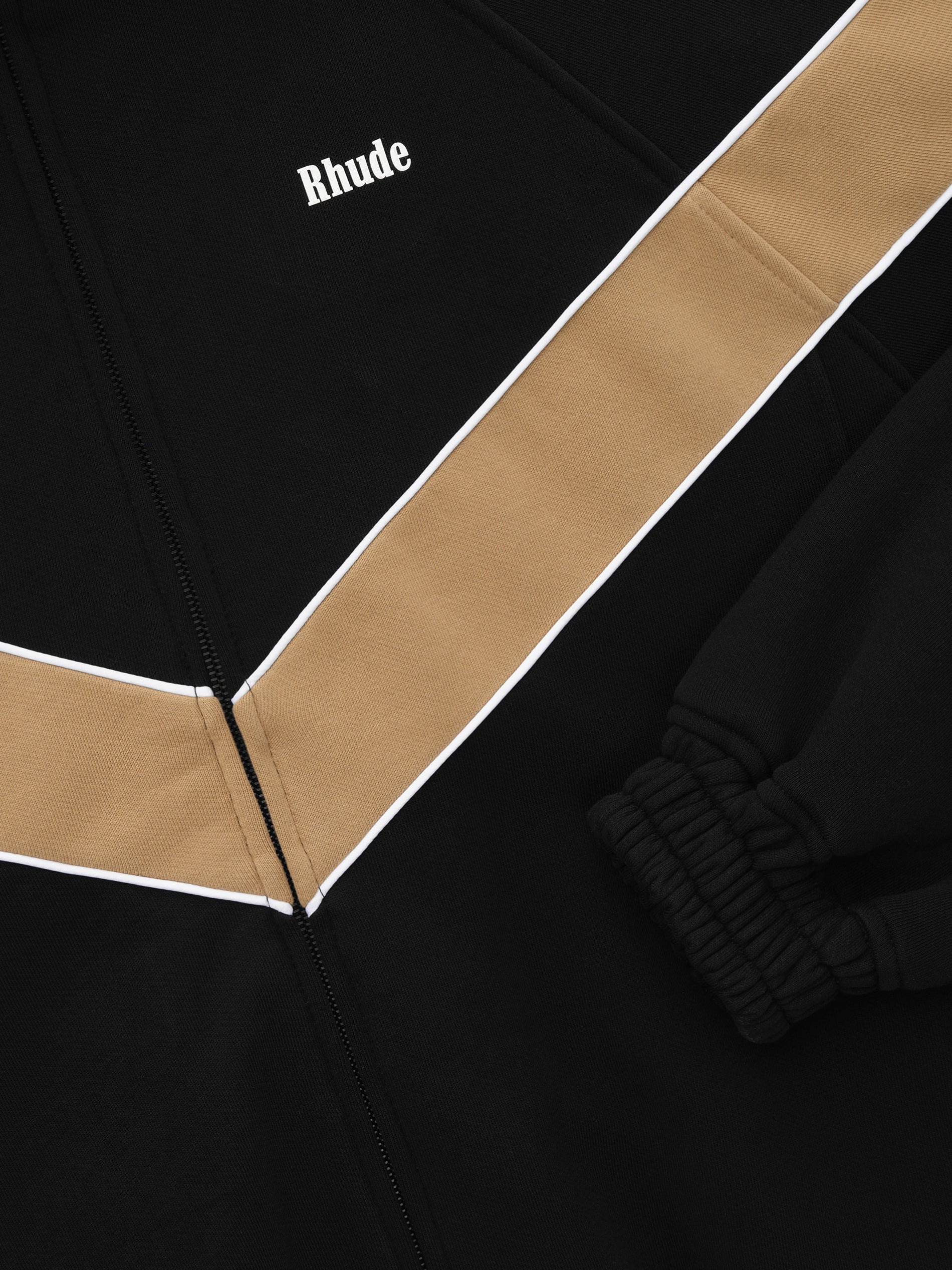 FLEECE ARMY TRACK JACKET - 5