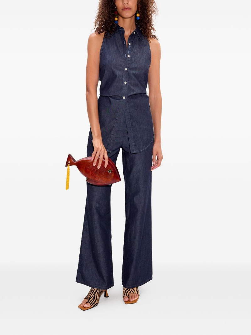 SIMONMILLER Pia Chambray trousers outlook