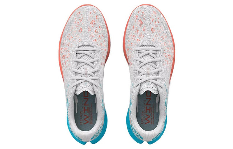 Under Armour (WMNS) Under Armour Flow Velociti Wind 2 CN 'White Blue Orange' 3025662-103 outlook