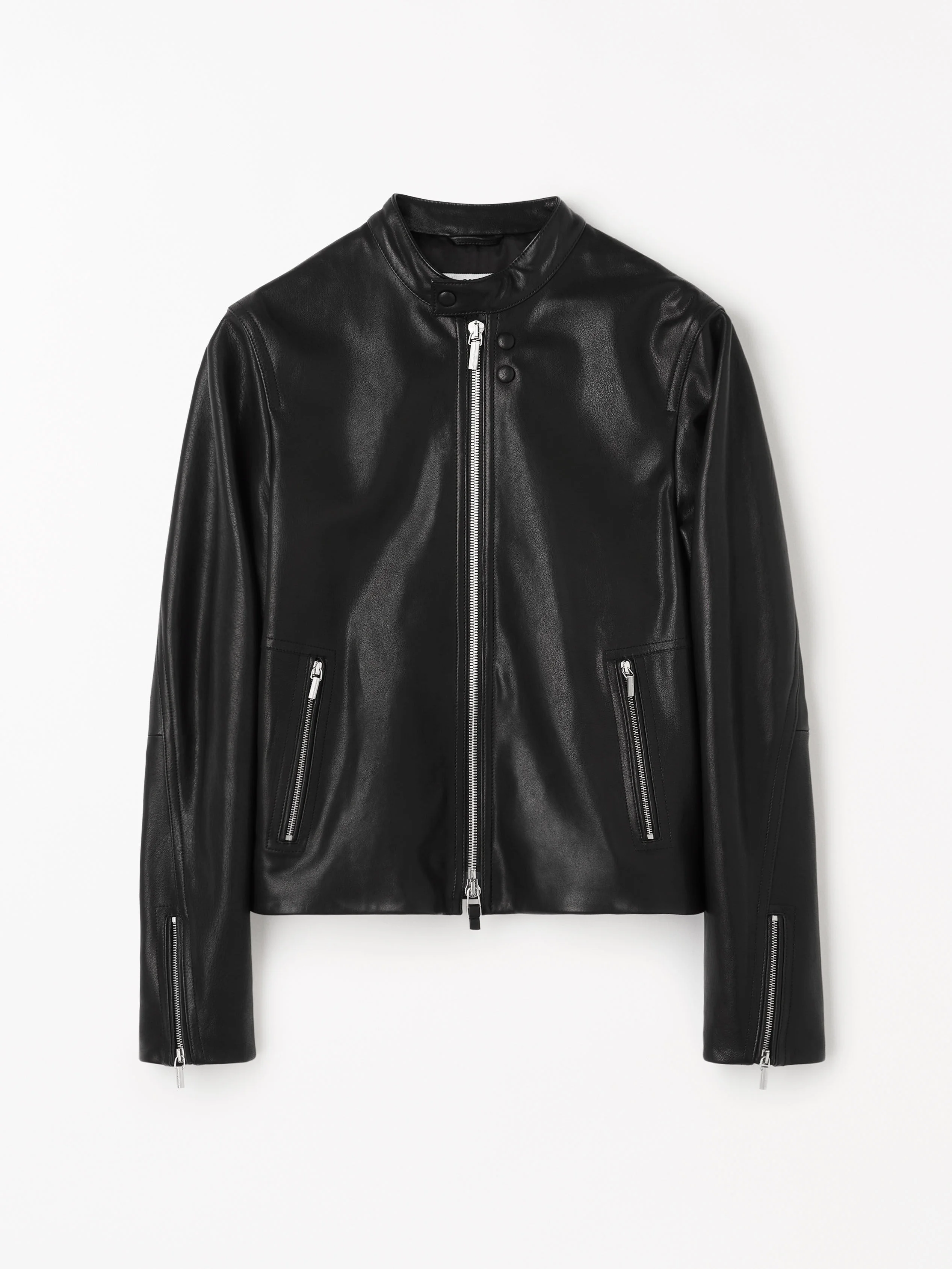 Reier Leather Racer Jacket - 1