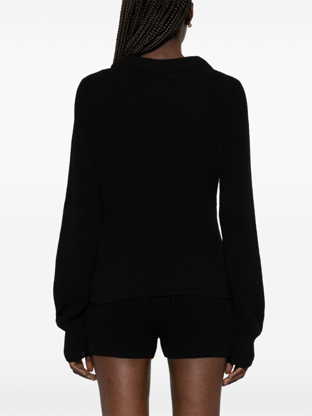ribbed-knit sweater - 4