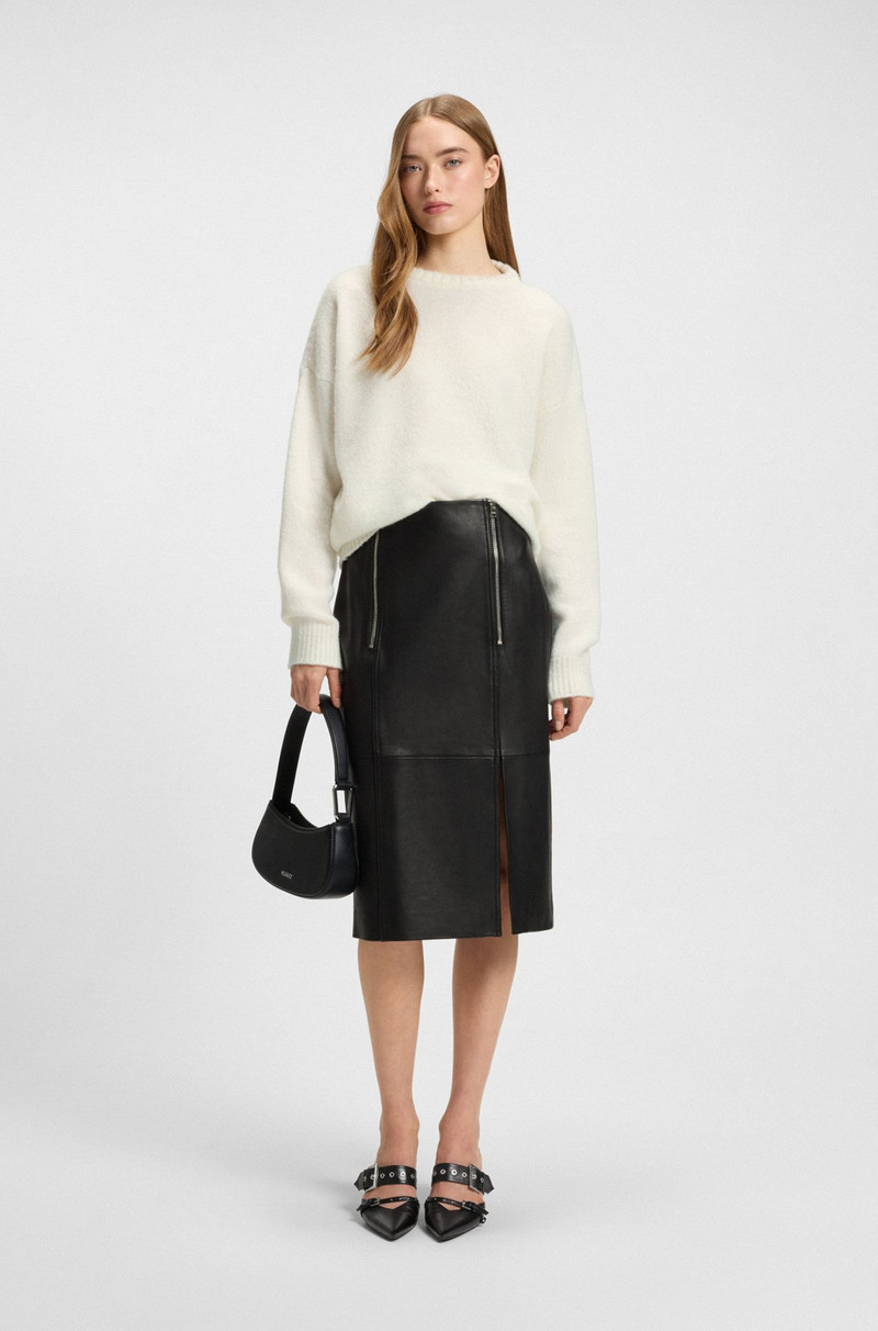 HUGO GALLERY COLLECTION OVERSIZED-FIT SWEATER IN A WOOL BLEND outlook