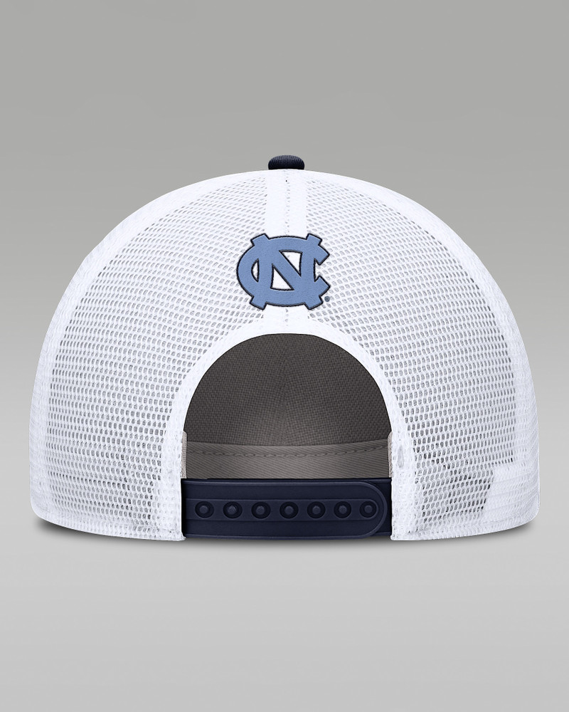 Jordan North Carolina On-Field Rise Men's Nike Jordan Brand College Trucker Adjustable Hat outlook