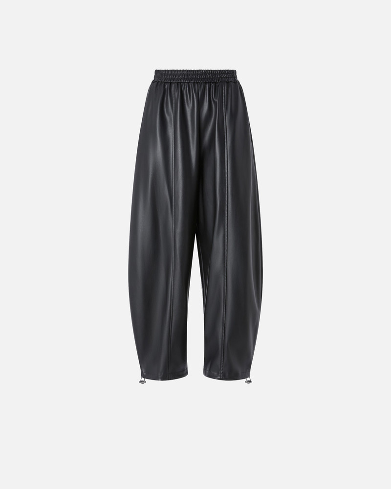 FAUX LEATHER BALLOON TROUSERS 1
