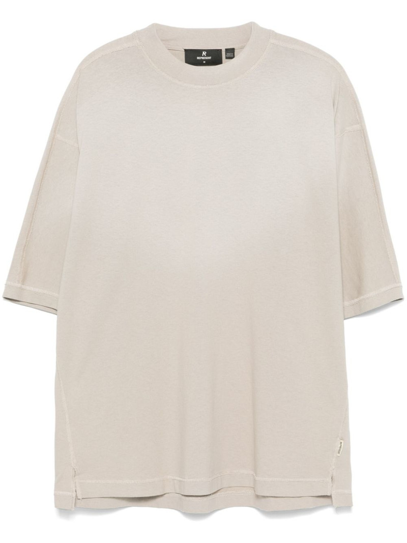 seam-detail T-shirt 1
