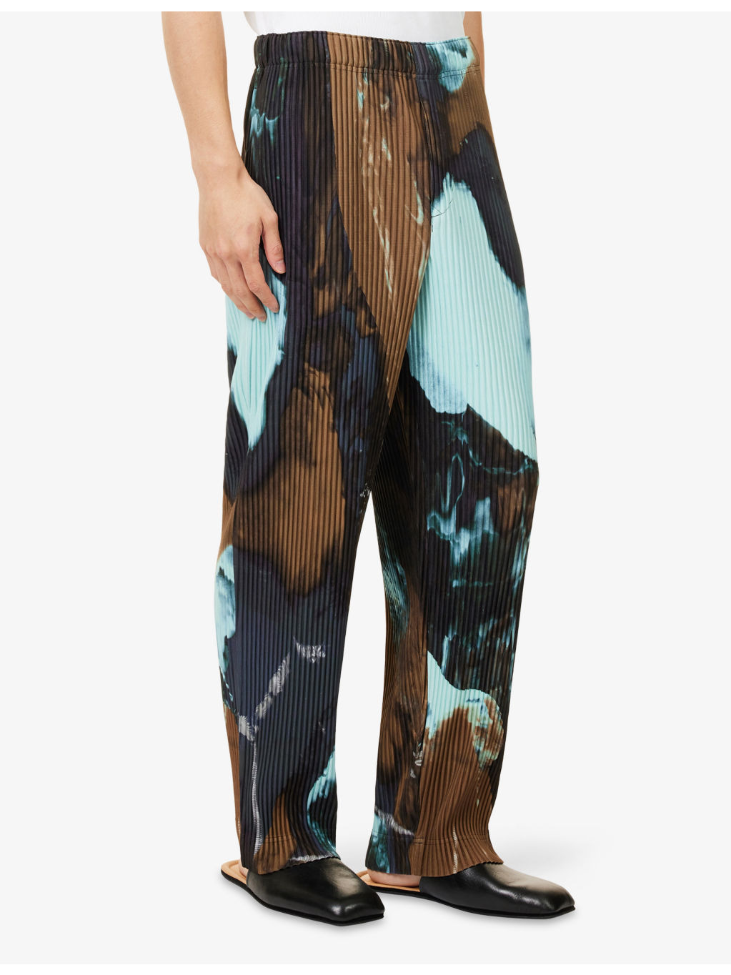 Agate Graphic-Print Knitted Trousers - 3