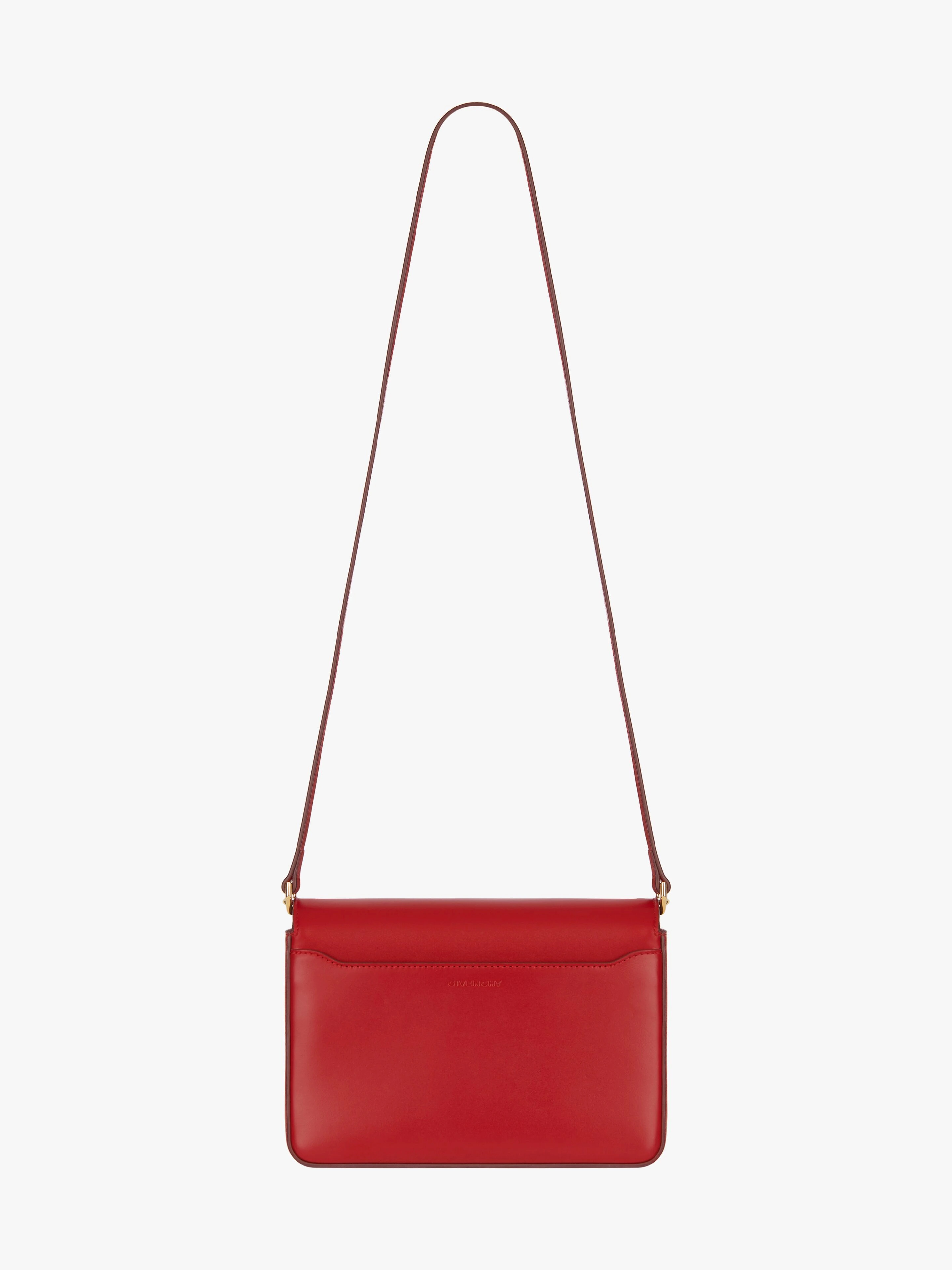 MEDIUM 4G BAG IN BOX LEATHER WITH CHAIN - 4