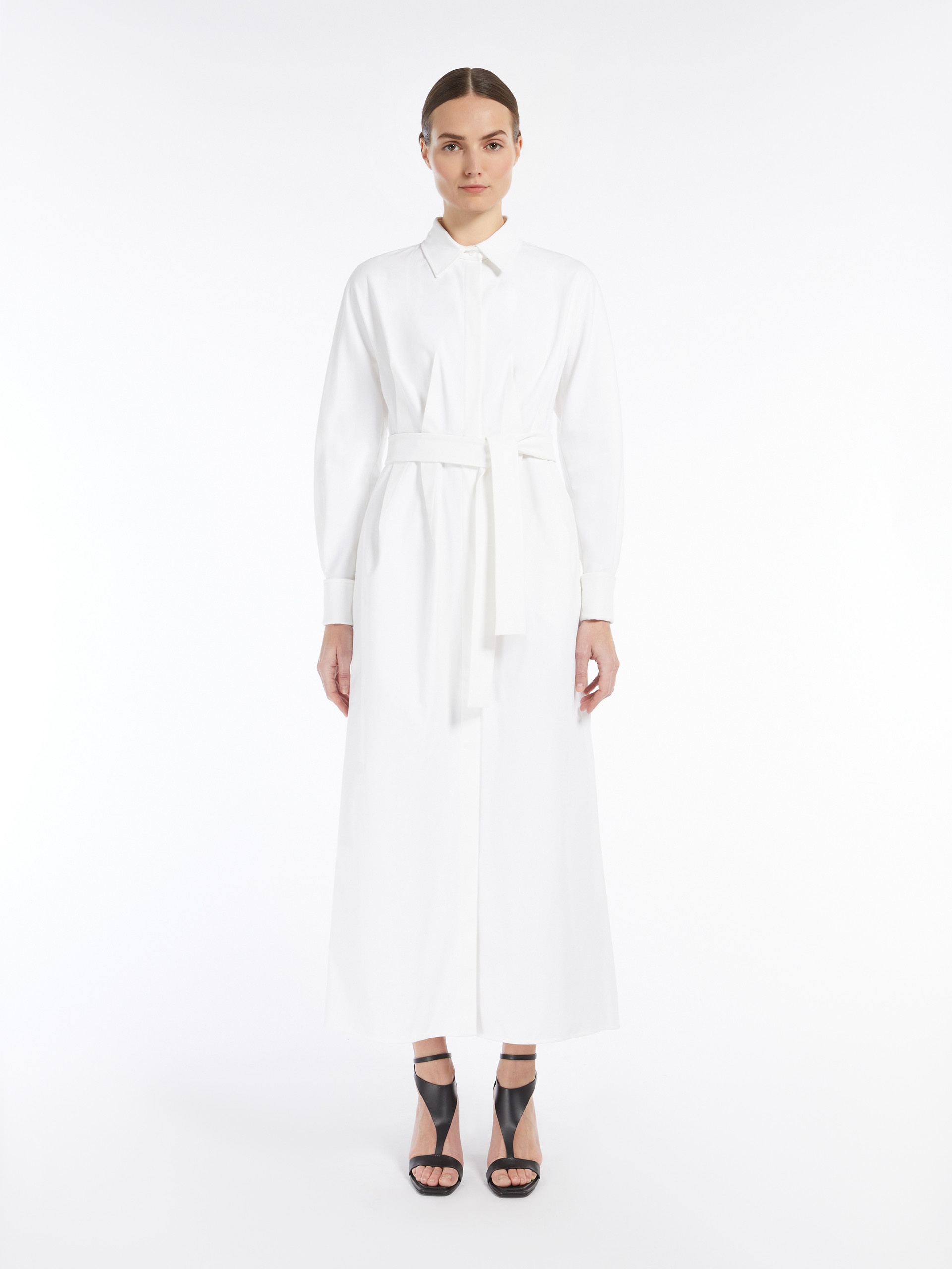 DT★ Max Mara★URANO シャツドレス DRESS オーバーサイズ Tシャツ【ホワイト】