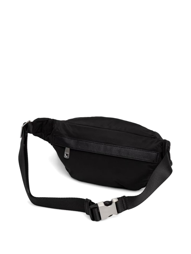 GUESS USA Berlin logo-patch zip-pocket belt bag outlook