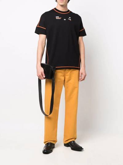 Diesel T-JUSTERGO contrast stitching T-shirt outlook