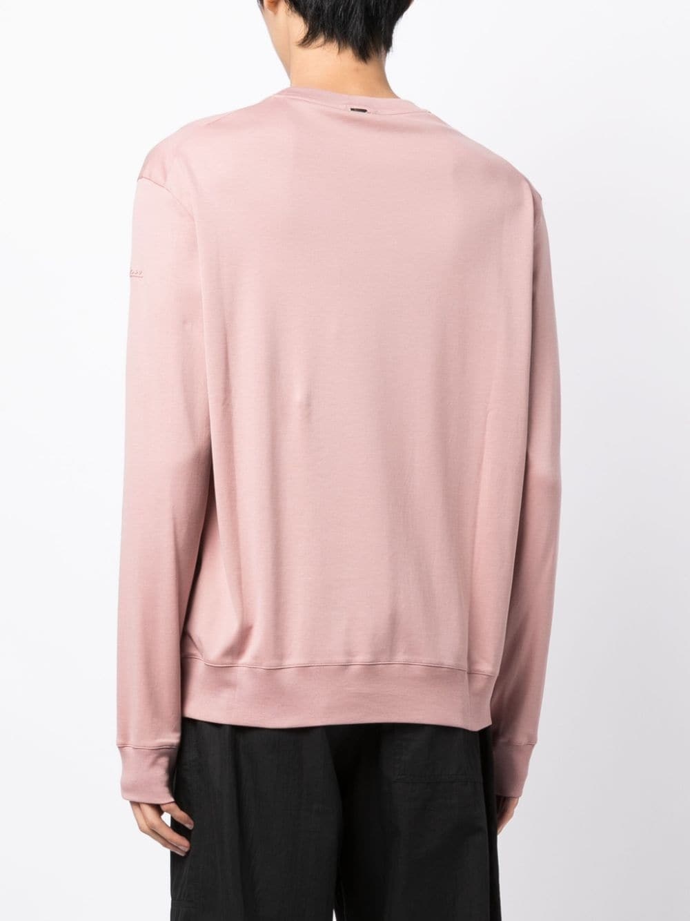 long-sleeved cotton sweatshirt - 4