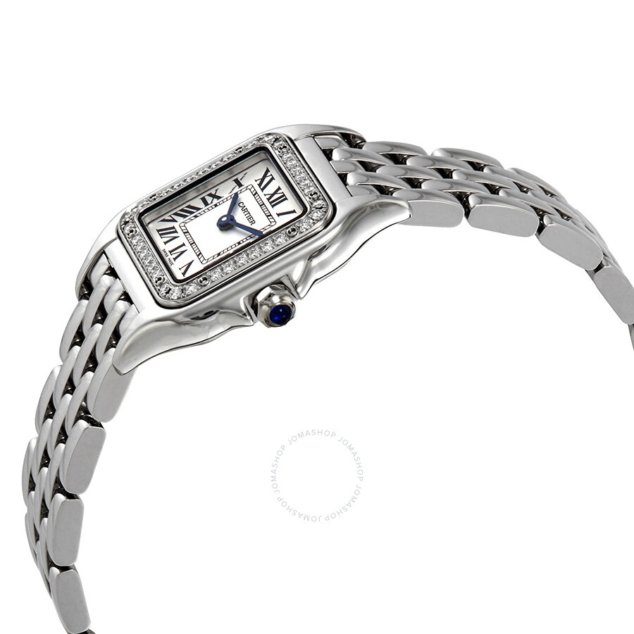 Cartier Panthere Small Diamond Silver Dial Ladies Watch W4PN0007 - 2