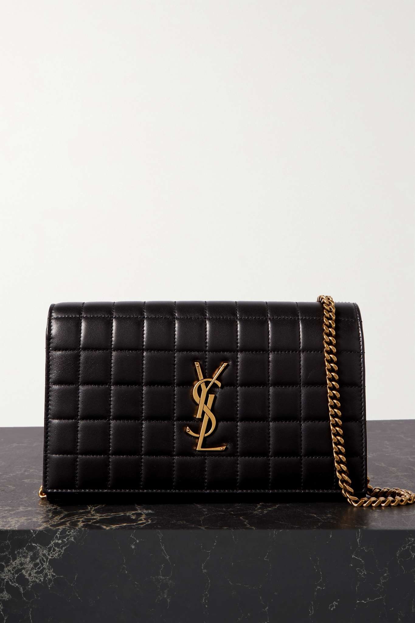 Cassandre matelassé leather shoulder bag - 1