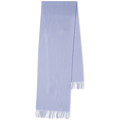 A.P.C. A.P.C. Ambroise Embroidered Scarf outlook