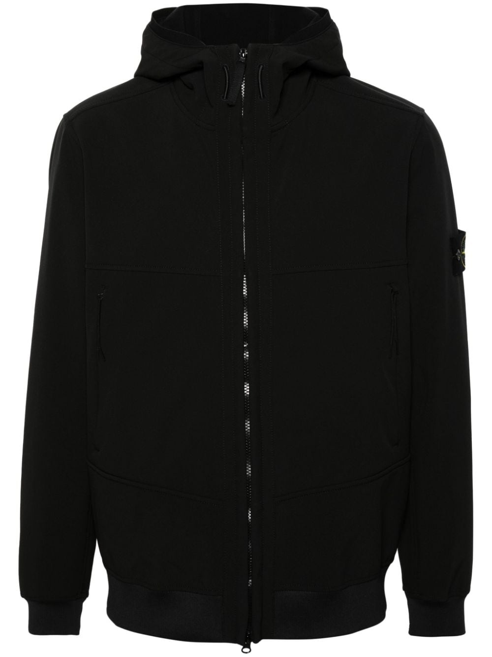 Compass-logo zip-up jacket - 1