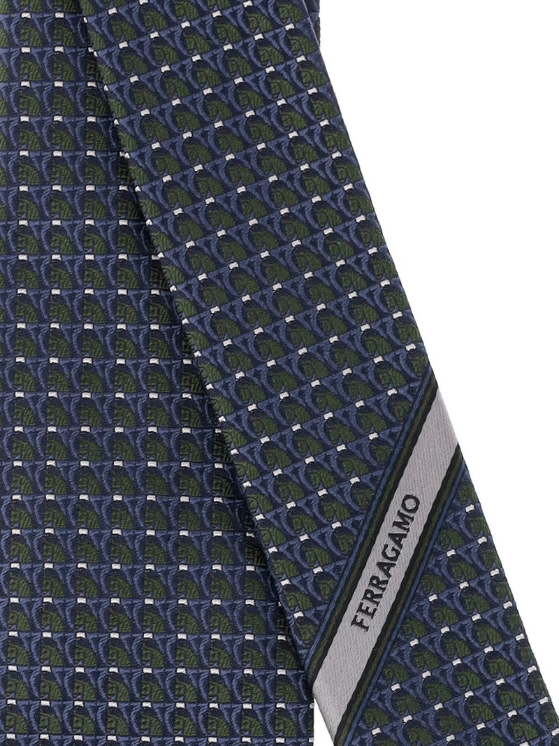 FERRAGAMO patterned-jacquard tie outlook