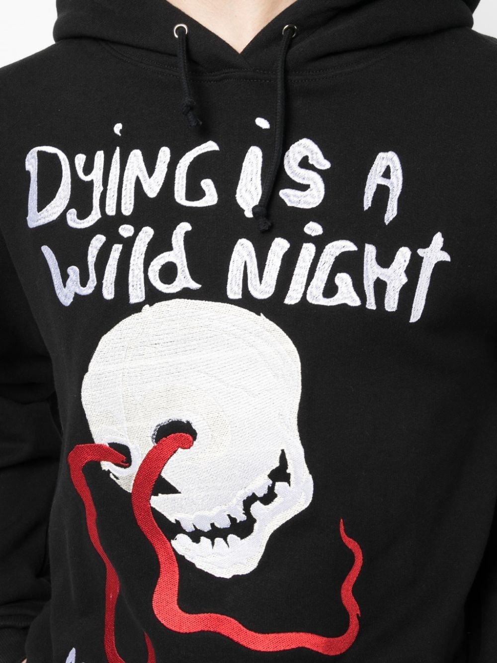 WILD NIGHT COTTON HOODIE - 3