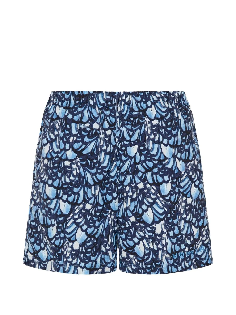 patterned swim shorts - 1