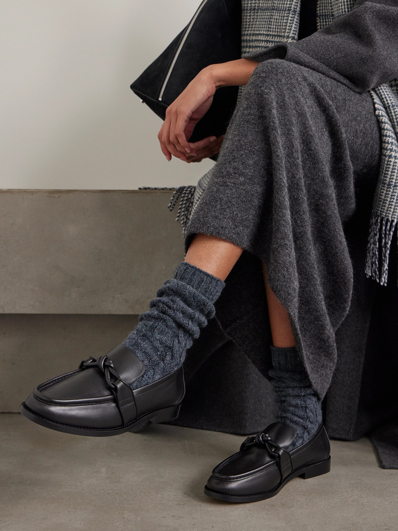 Johnstons of Elgin Set Of Two Cable-knit Cashmere-blend Socks outlook