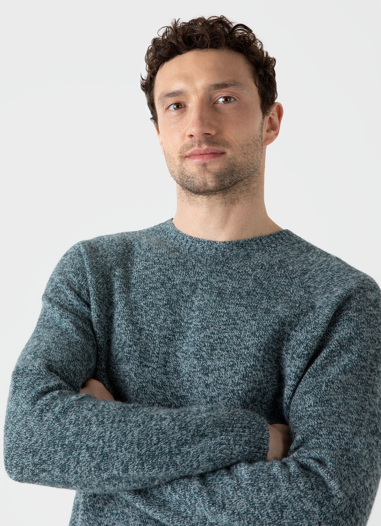 Lambswool Crew Neck Jumper - 5