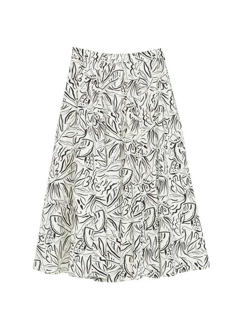 Aspesi patterned skirt outlook