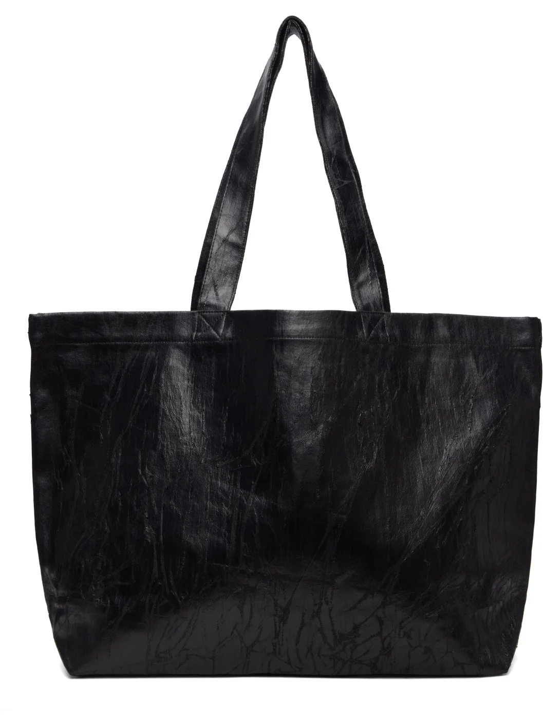 Black Tower Megacrust Denim Shopper Tote - 1