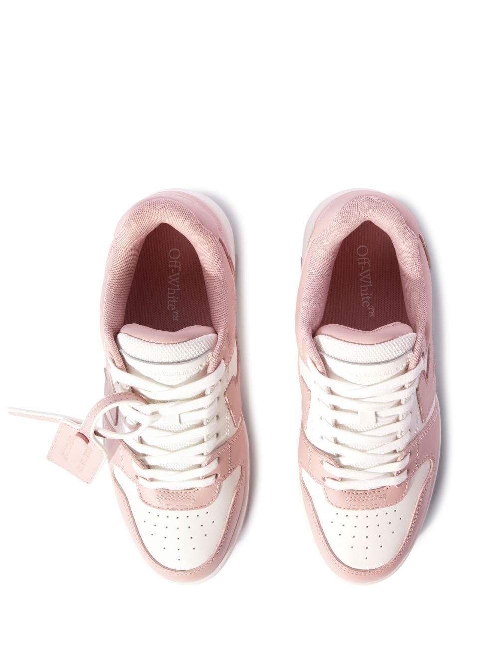 Out Of Office leather sneakers - 3