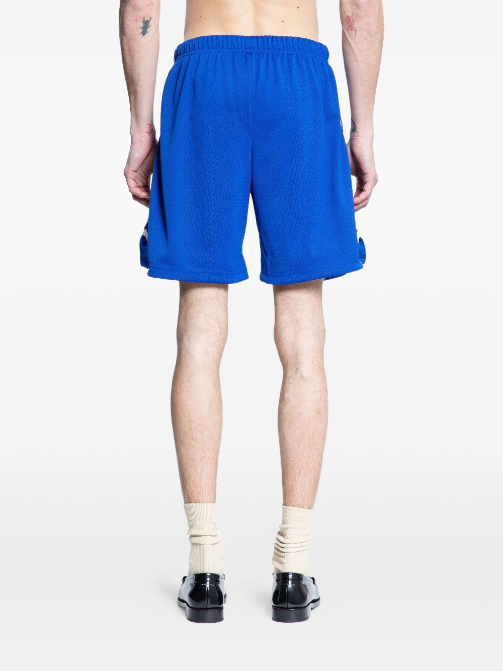Venice stripe-detail mesh shorts - 4