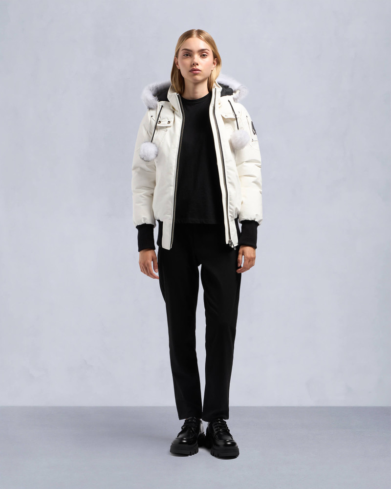 MOOSE KNUCKLES ORIGINAL DEBBIE SHEARLING BOMBER JACKET outlook