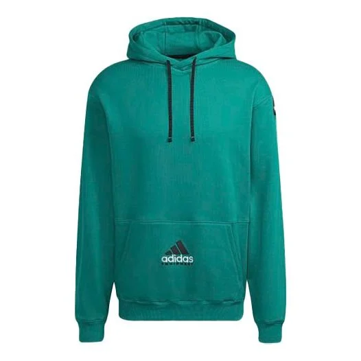 Men's adidas originals Embroidered Logo Sports Green HG8089 - 1