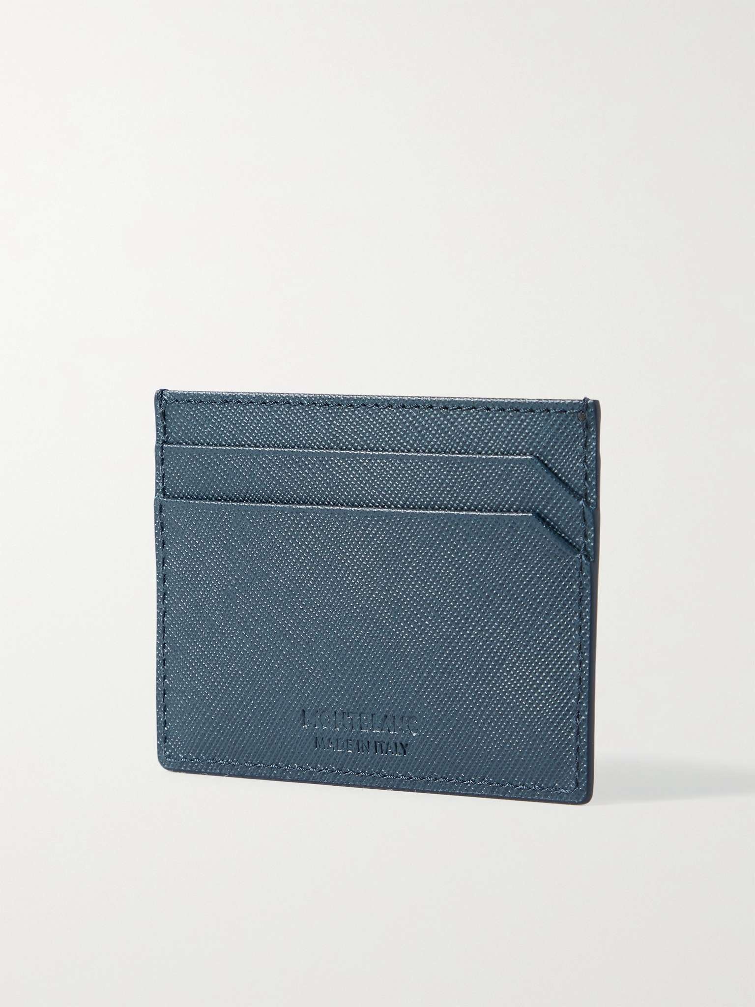 Cross-Grain Leather Cardholder - 3