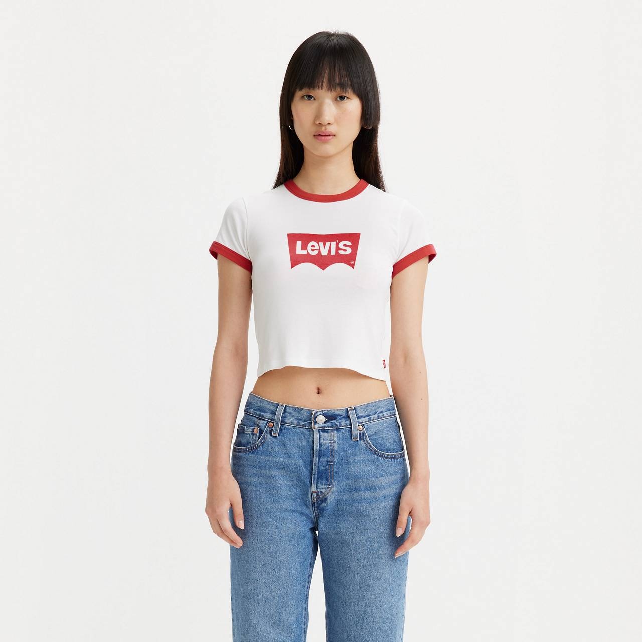 GRAPHIC RINGER MINI T-SHIRT - 1