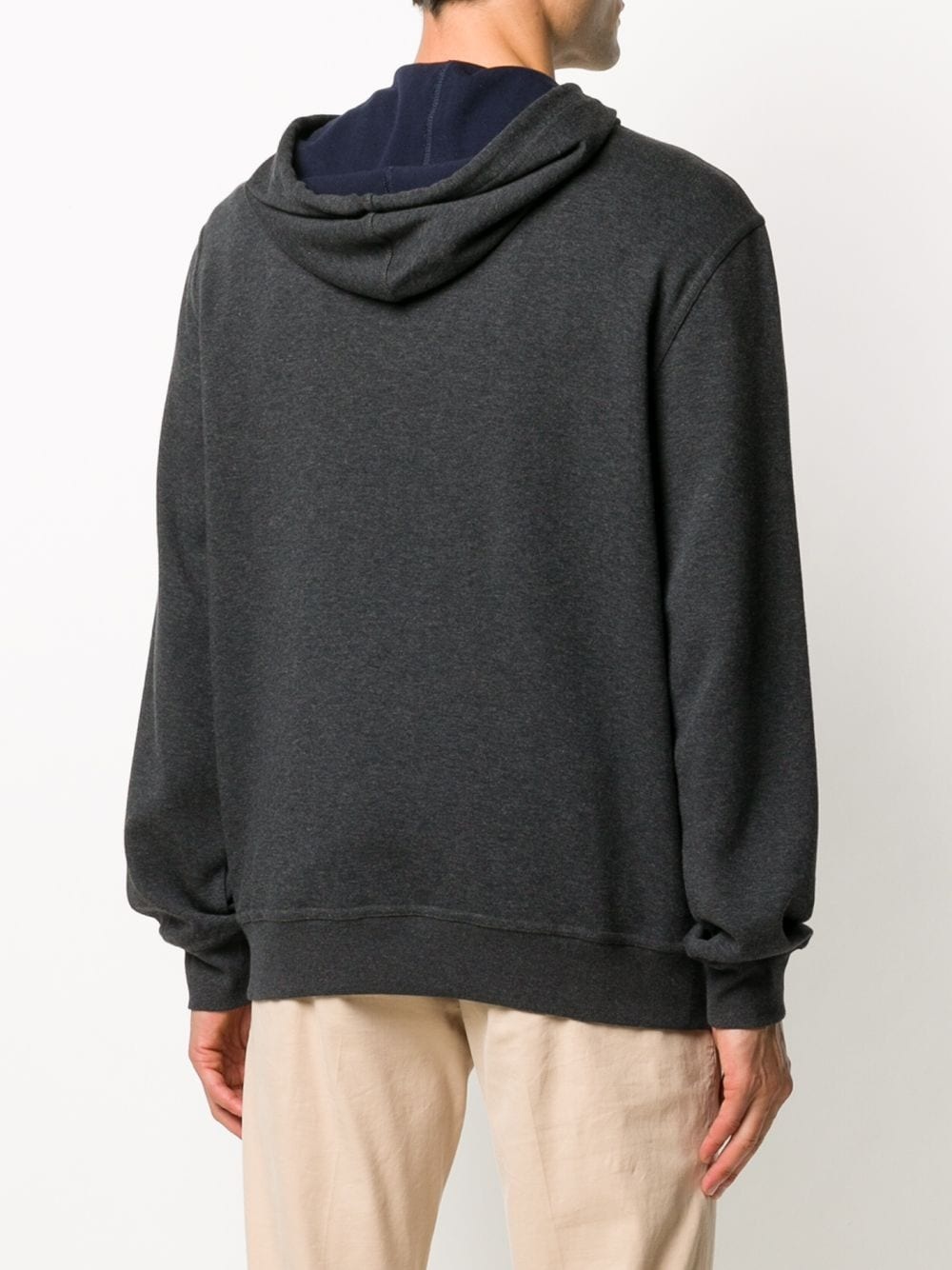 longsleeved drawstring hoodie - 4