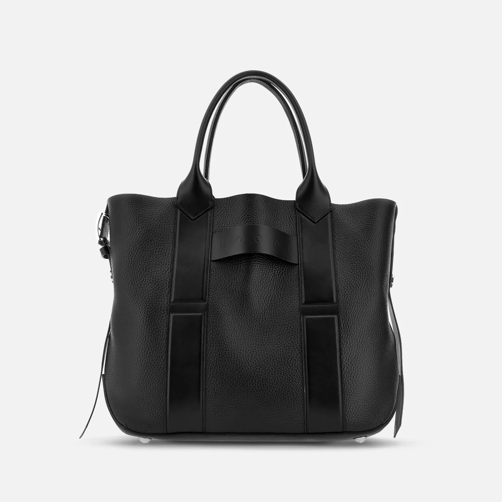 トートバッグ MEDIUM HOGAN SCRIPT SHOPPING Hogan Script Shopping Bag Medium BROWN for Woman